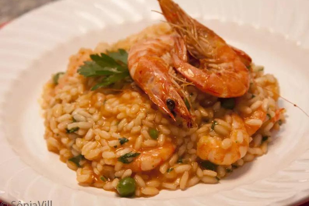 Risoto de Camarão