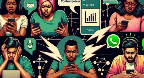 por que whatsapp não está funcionando