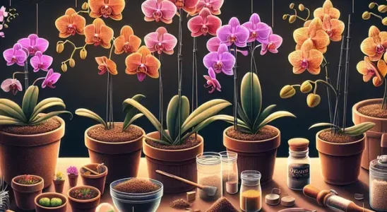 como plantar orquídeas