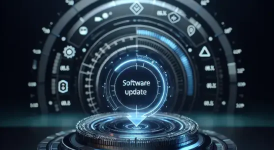 atualização de software