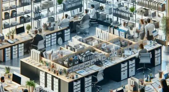 organização no trabalho