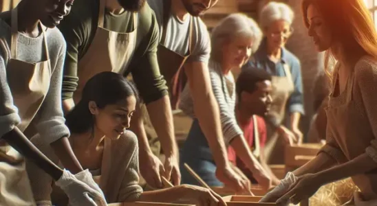 trabalho voluntário