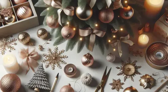 ideas de como decorar el árbol de navidad elegante