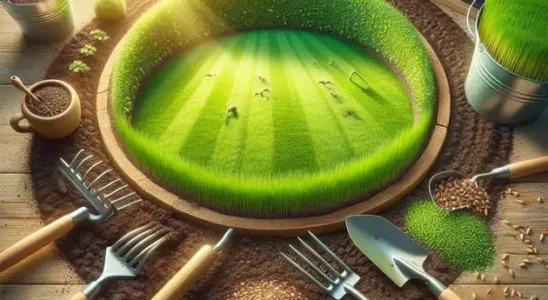 how to plant grass seed on existing lawn