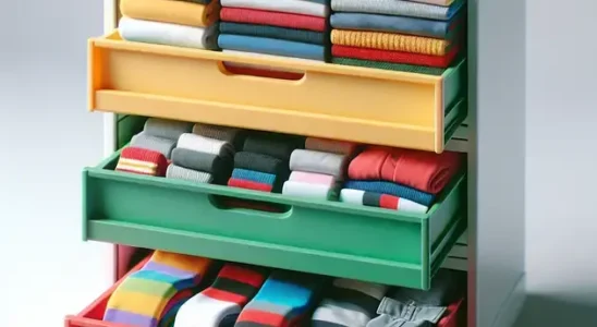 cajonera de plástico para ropa